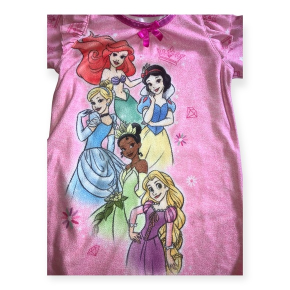 Disney Princess toddler Girls Pink Nightgown - Picture 3 of 5